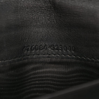 Gucci Calfskin Sylvie Continental Wallet Black 6 of 10