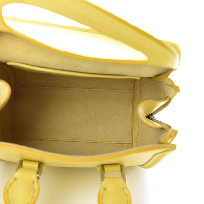Alexander McQueen Calfskin Mini Heroine Yellow 5 of 12