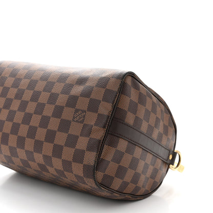 Louis Vuitton Damier Ebene Speedy Bandouliere 25 10 of 11
