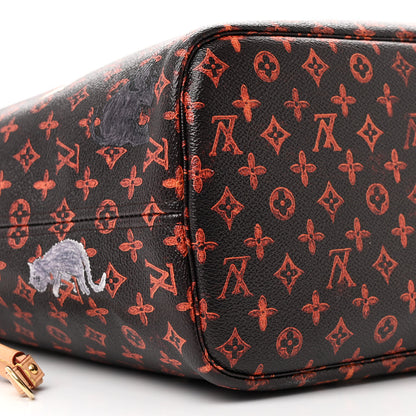 Louis Vuitton Catogram Neverfull MM Marron 10 of 12
