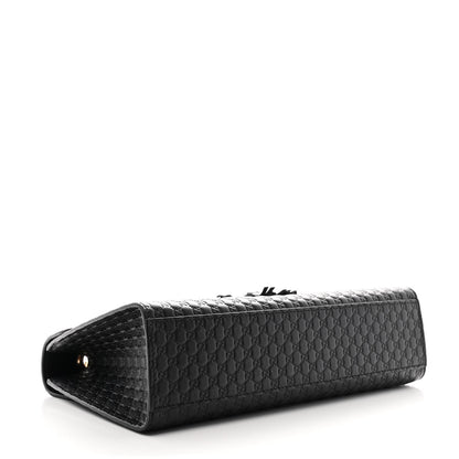 Gucci Microguccissima Medium Emily Chain Shoulder Bag Black 4 of 10