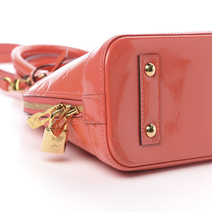 Louis Vuitton Vernis Alma BB Rose Litchi 9 of 12