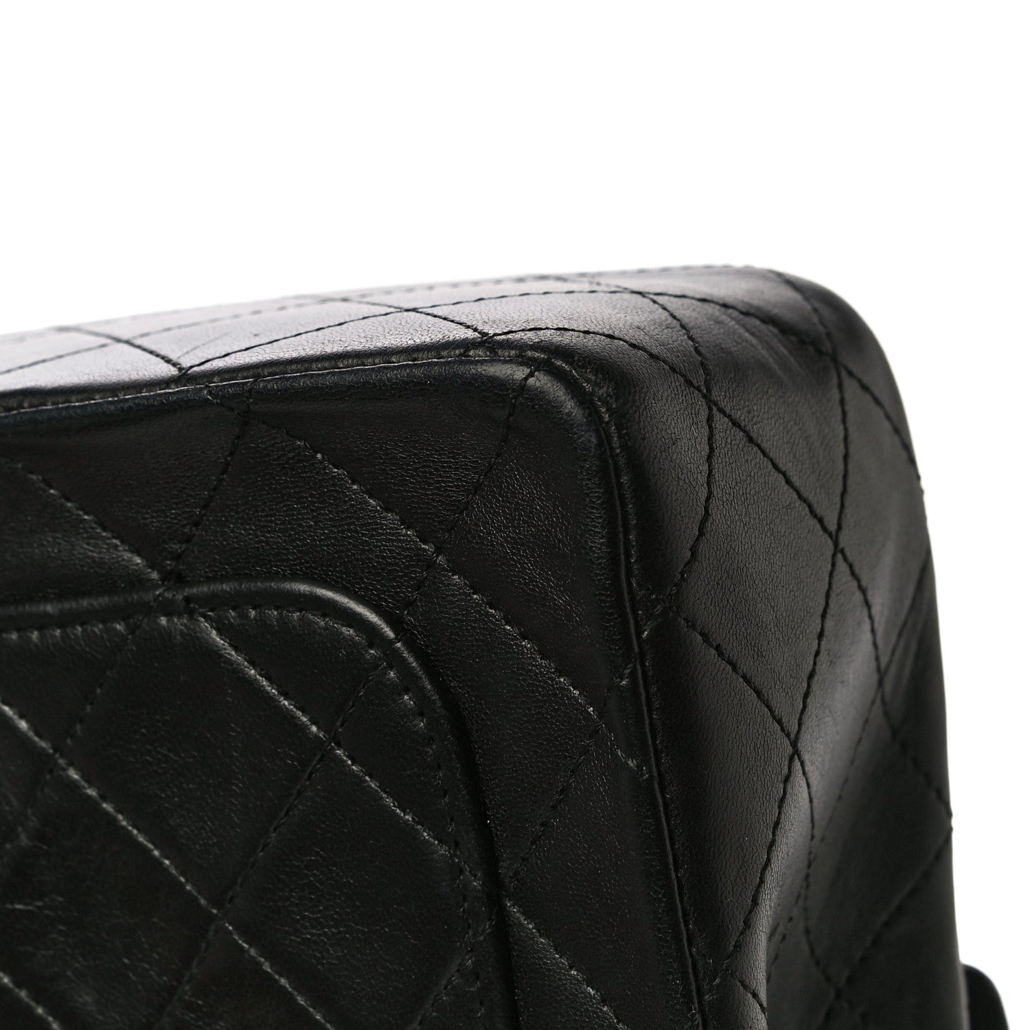 Chanel Lambskin Quilted Medium Double Flap Black 24 of 24
