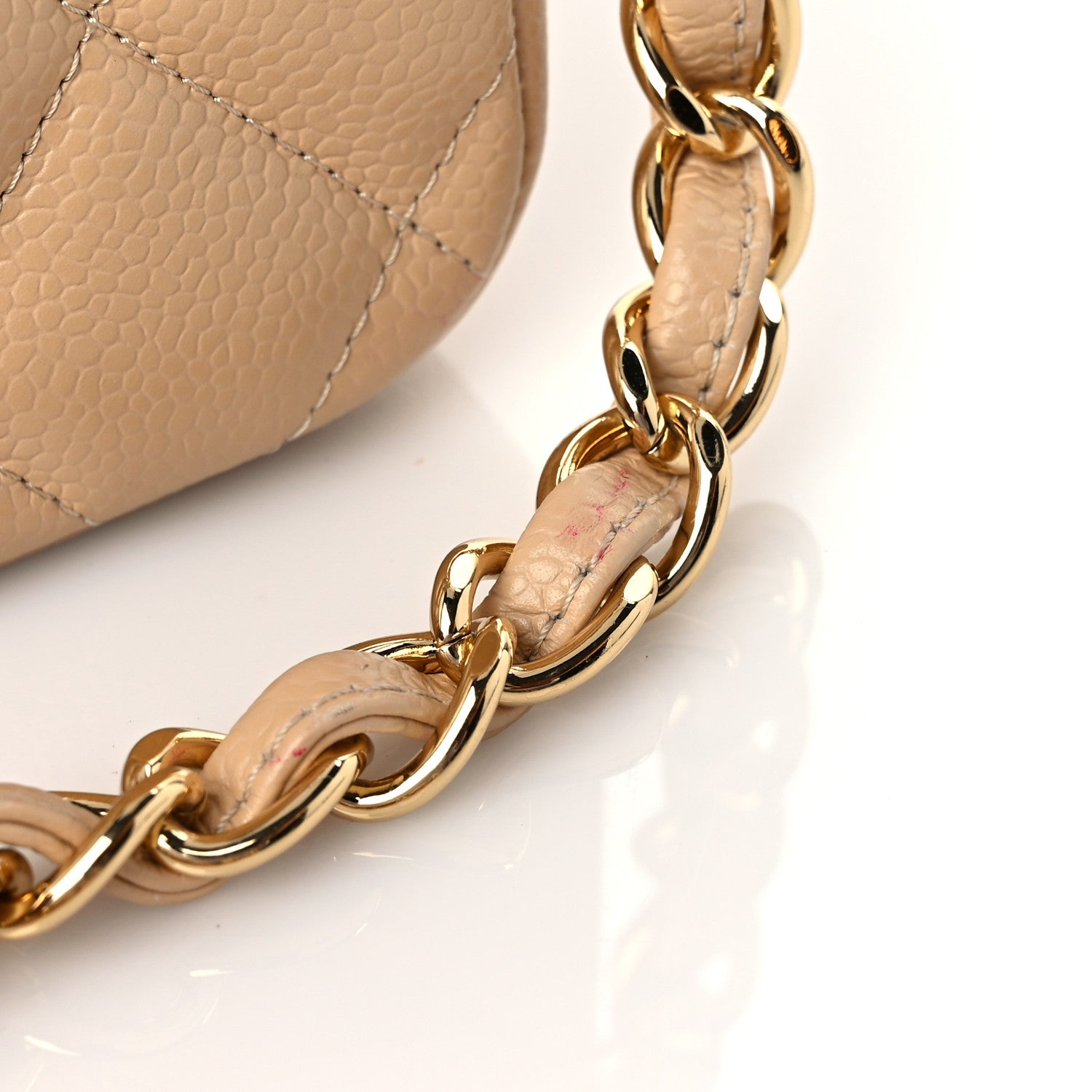 Chanel Caviar Quilted Jumbo Double Flap Beige Clair 10 of 10