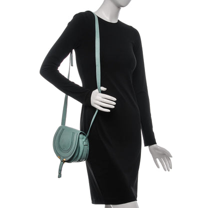 Chloe Calfskin Mini Marcie Round Crossbody Bag Fresh Mint 2 of 8