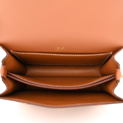 Hermes Evercolor Mini Sac Roulis Gold 5 of 11