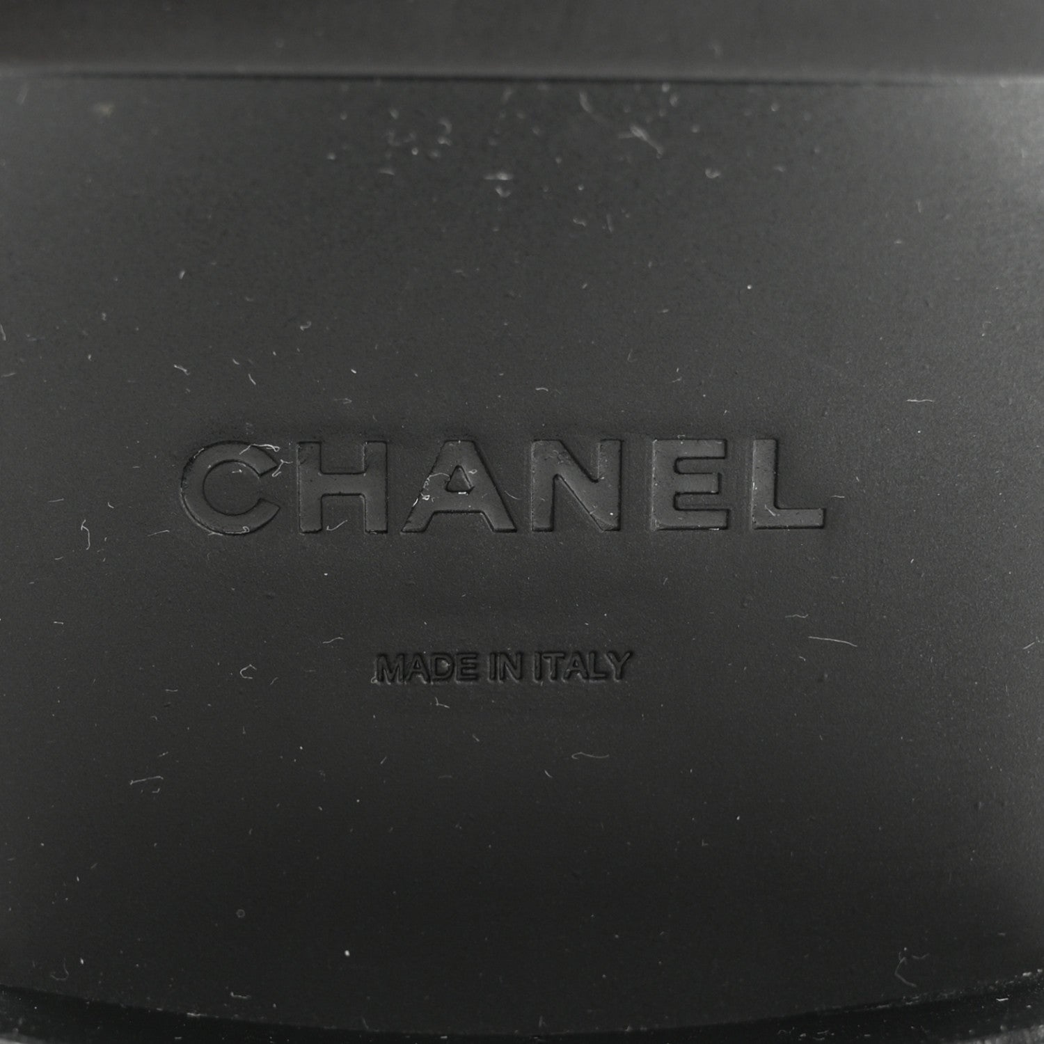 Chanel Calfskin CC Platform Loafers 37 Black 7 of 13