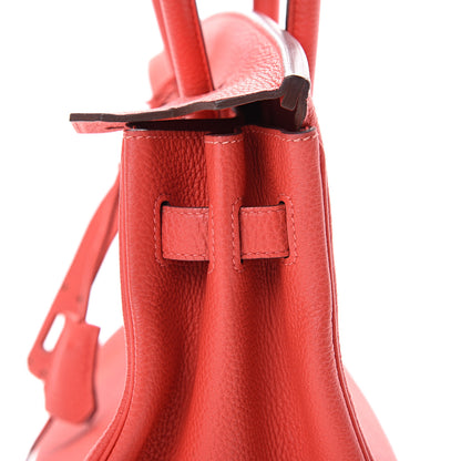 Hermes Togo Birkin 30 Rouge Pivoine 13 of 36