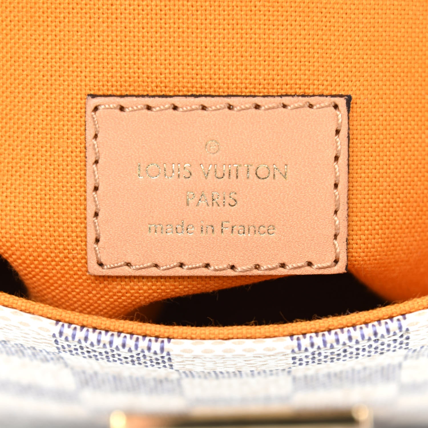 Louis Vuitton Damier Azur Braided Croisette Rose 5 of 8