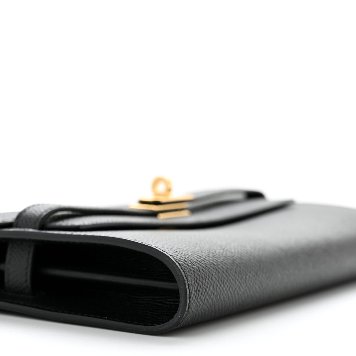 Hermes Epsom Kelly Wallet To Go Black 9 of 10