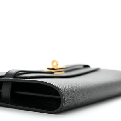 Hermes Epsom Kelly Wallet To Go Black 9 of 10