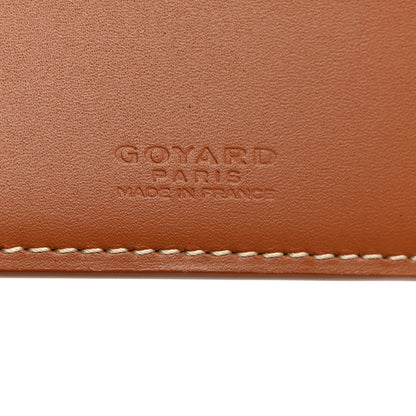 Goyard Goyardine Bi-Fold Victoire PM Wallet Black Gold 6 of 6