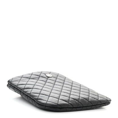 Chanel Aged Calfskin Quilted Crossbody Bag Black 4 of 10