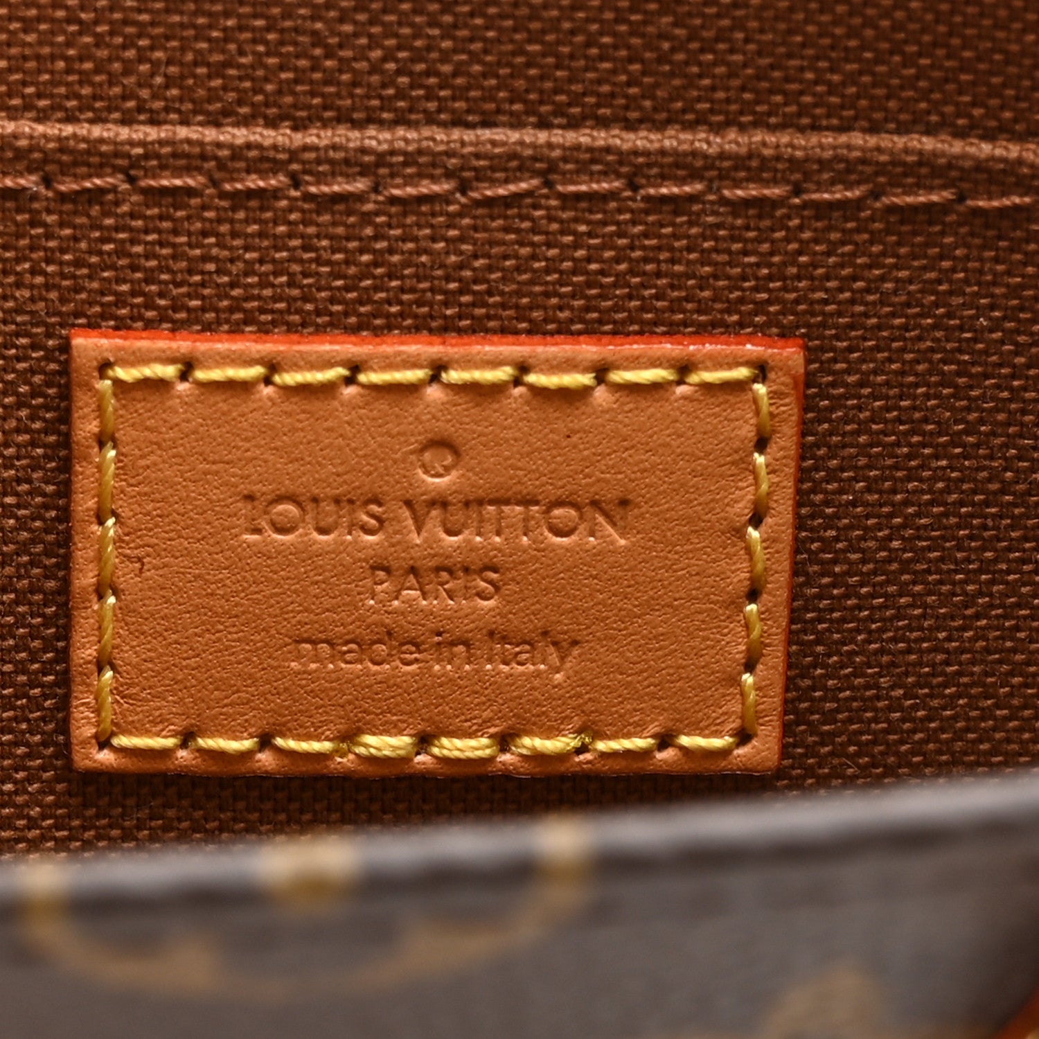 Louis Vuitton Monogram Petit Sac Plat 6 of 10