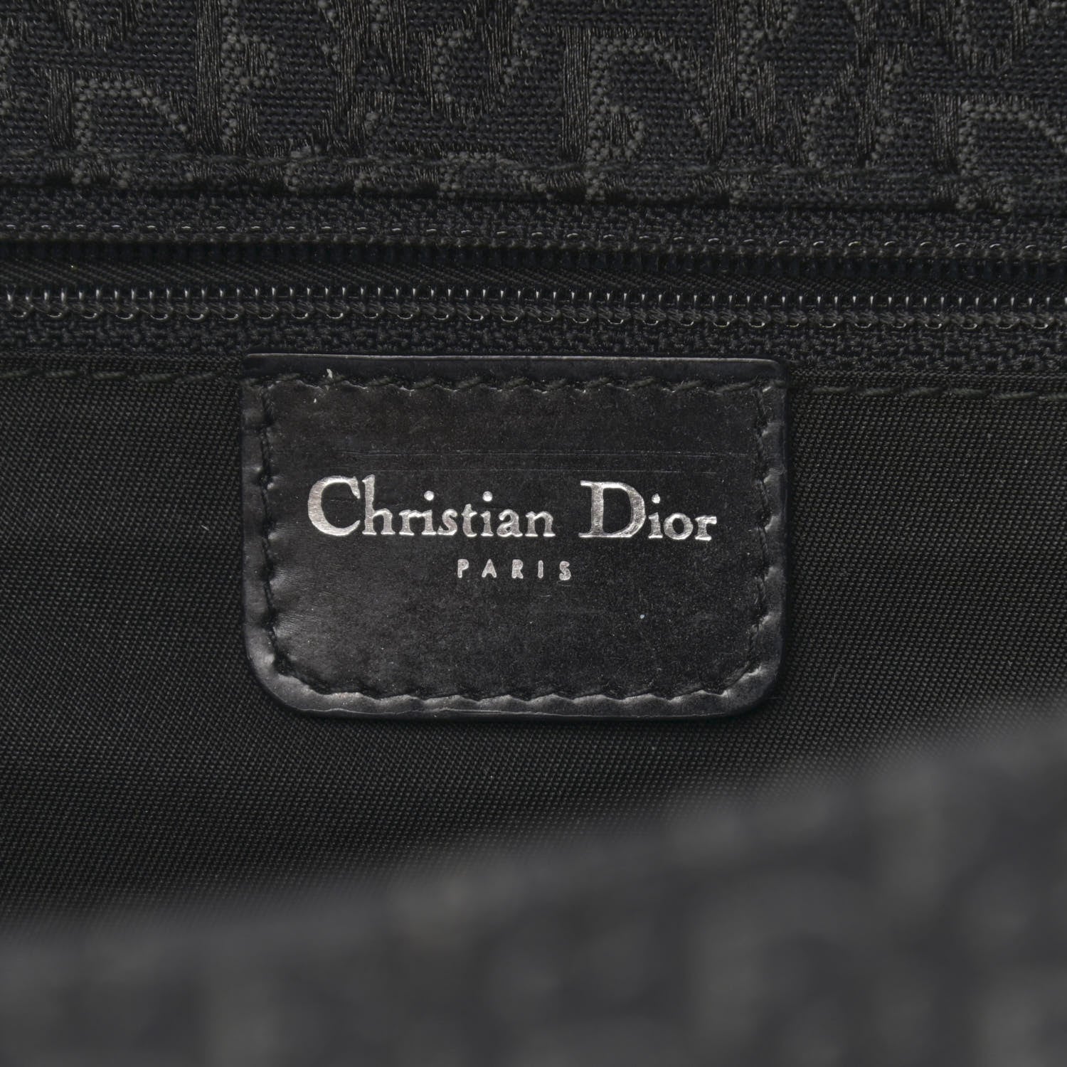 Christian Dior Monogram D Trick Shoulder Bag Black 6 of 13