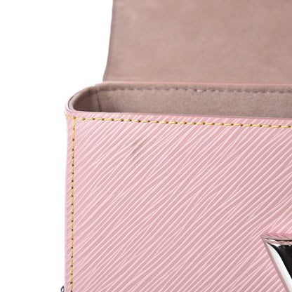 Louis Vuitton Epi Mechanical Flowers Twist Shoulder Bag MM Rose Ballerine 11 of 12