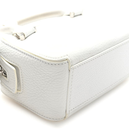 Delvaux Taurillon Soft Nano Cool Box Satchel White 8 of 9