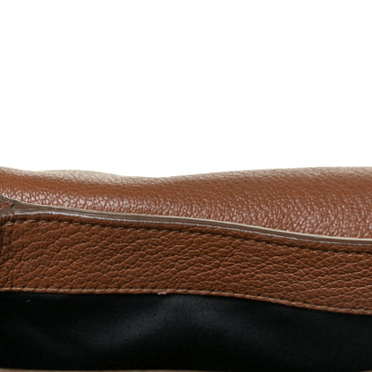 Miu Miu Vitello Phenix Madras Shoulder Bag Cuoio 16 of 17