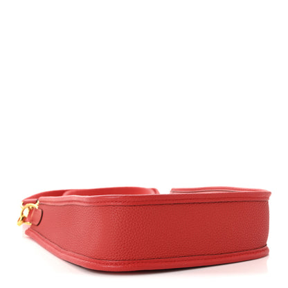 Hermes Taurillon Clemence Evelyne TPM Rouge De Coeur 4 of 10