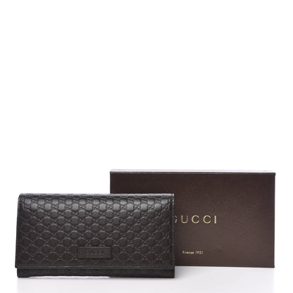 Gucci Soft Microguccissima Continental Wallet Testa Di Moro 9 of 9