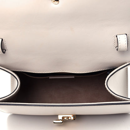 Gucci Calfskin Mini Sylvie Top Handle Bag White 4 of 4