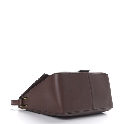 Fendi Vitello Flamingo Enamel Big Forever Mama Baguette Brown 3 of 17