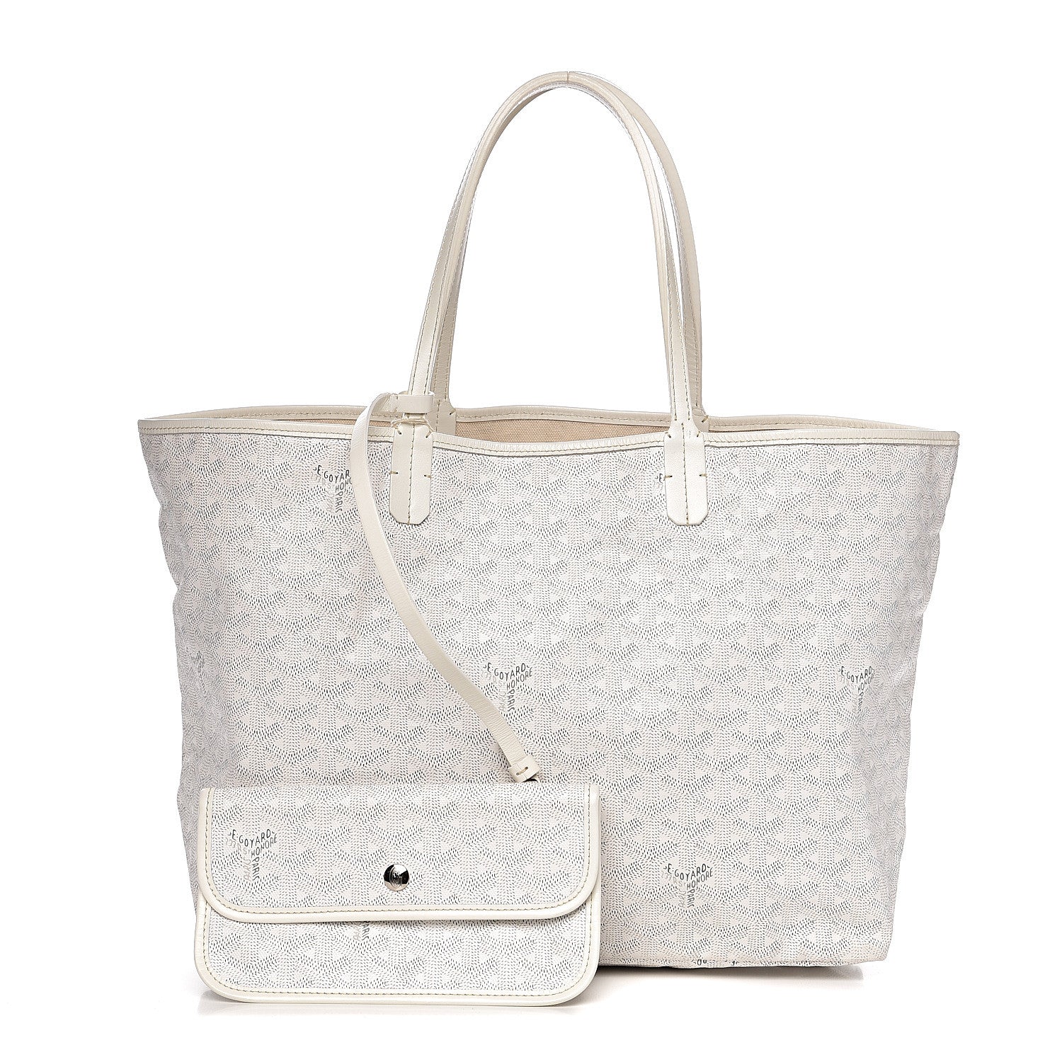 Goyard Goyardine Saint Louis PM White 1 of 14