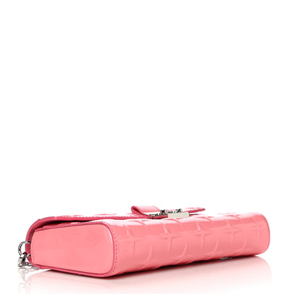 MCM Diamond Patent Medium Millie Crossbody Bag Teaberry 3 of 11