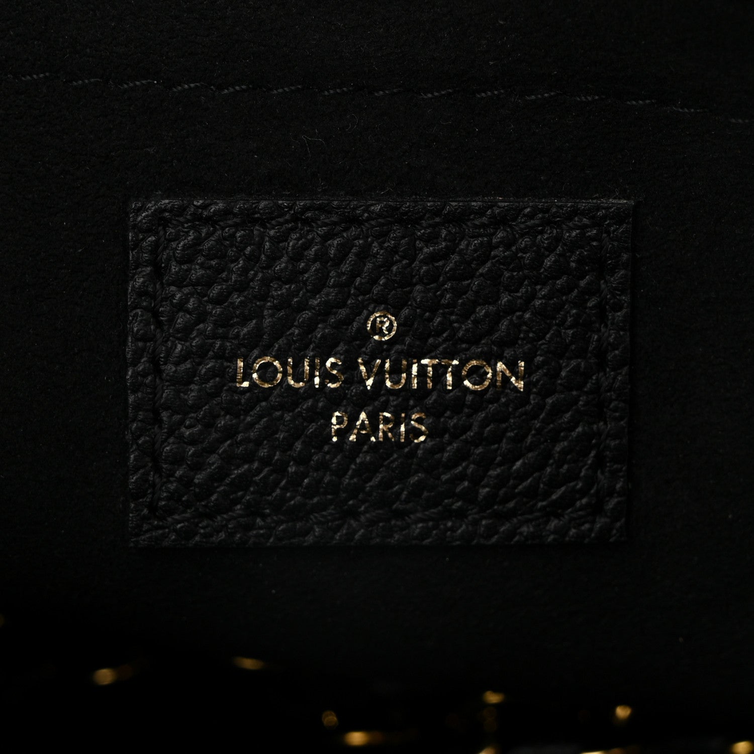 Louis Vuitton Empreinte Monogram Giant Multi Pochette Accessories Black 7 of 10
