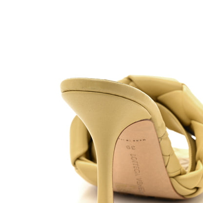 Bottega Veneta Nappa Maxi Intrecciato Lido Mule Sandals 39 Tapioca 10 of 11