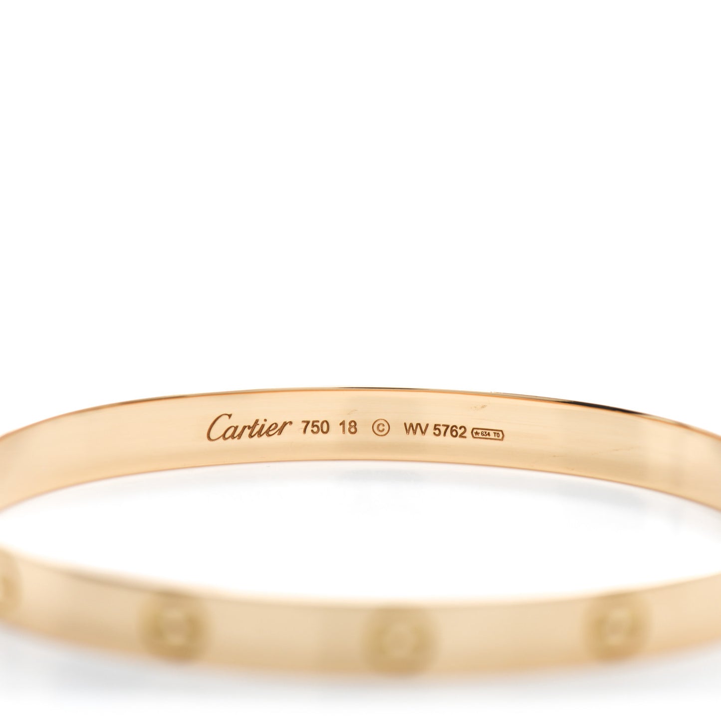 18K Yellow Gold LOVE Bracelet 18