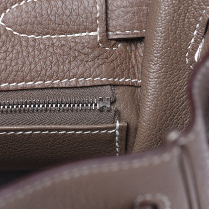 Hermes Togo Kelly Retourne 32 Etoupe 11 of 35