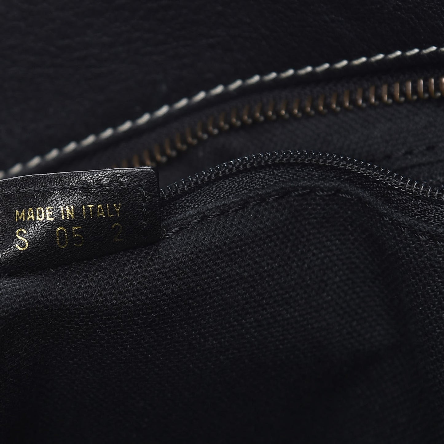 Grainy Calfskin Nova Check Tote Black