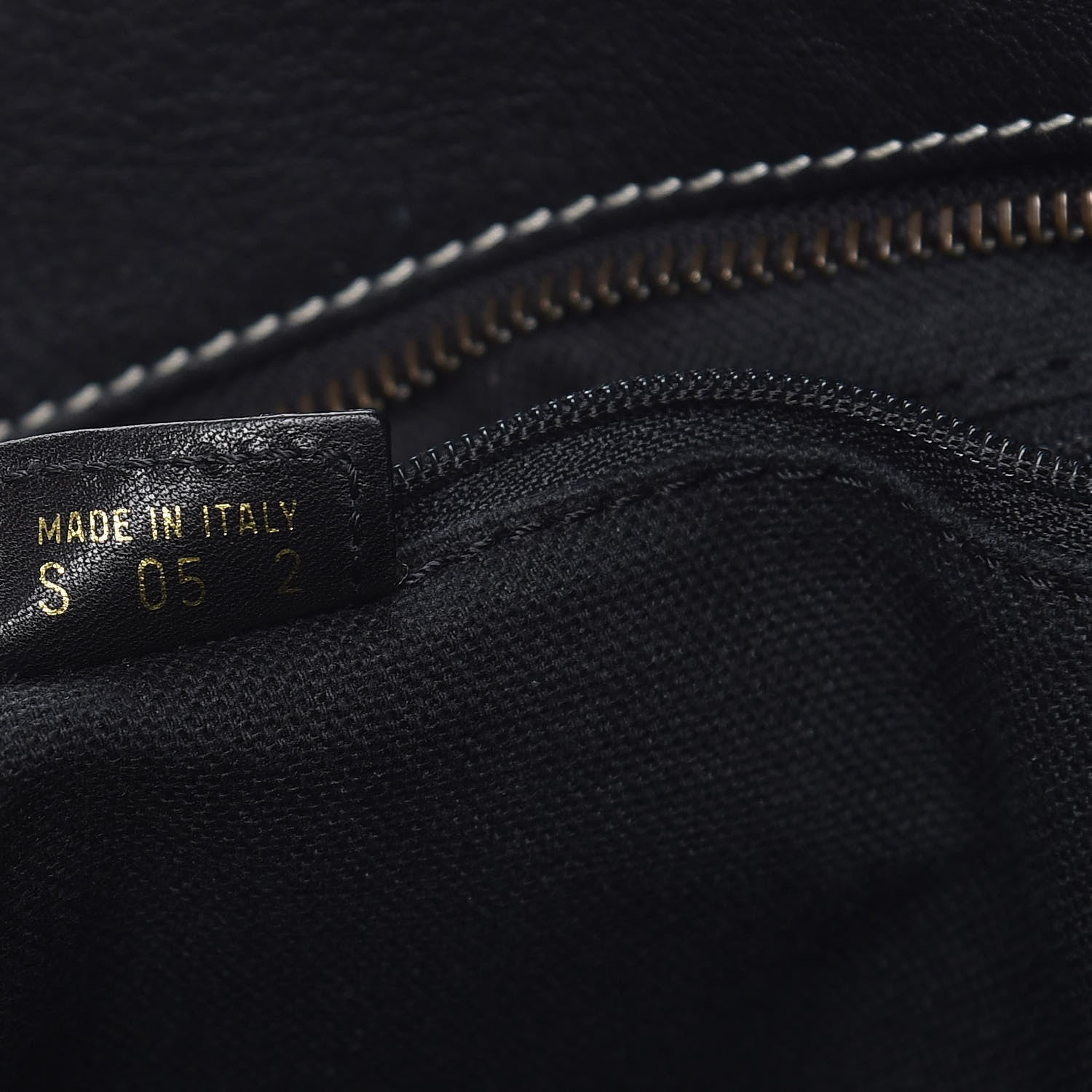 Burberry Grainy Calfskin Nova Check Tote Black 7 of 13