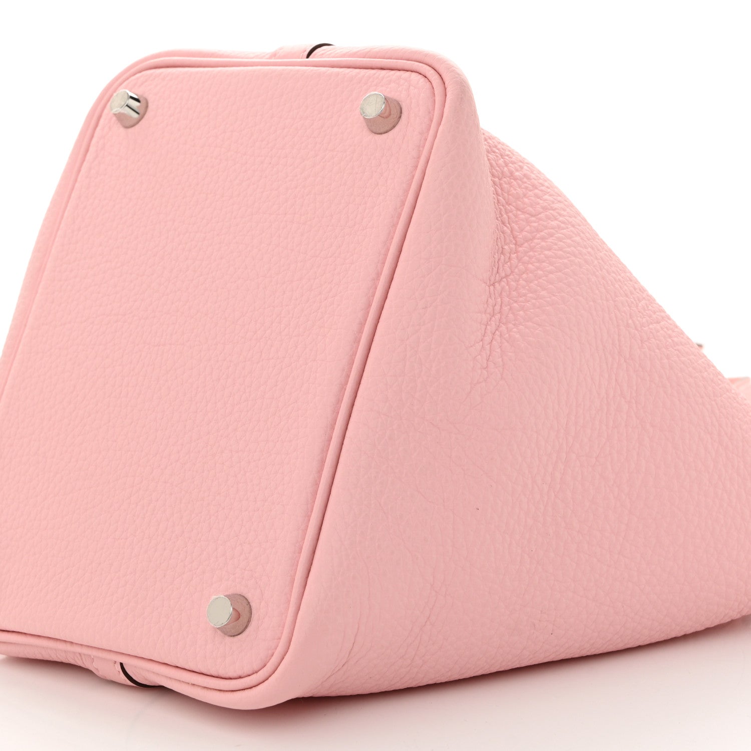 Hermes Taurillon Clemence Picotin Lock 18 PM Rose Sakura 10 of 10