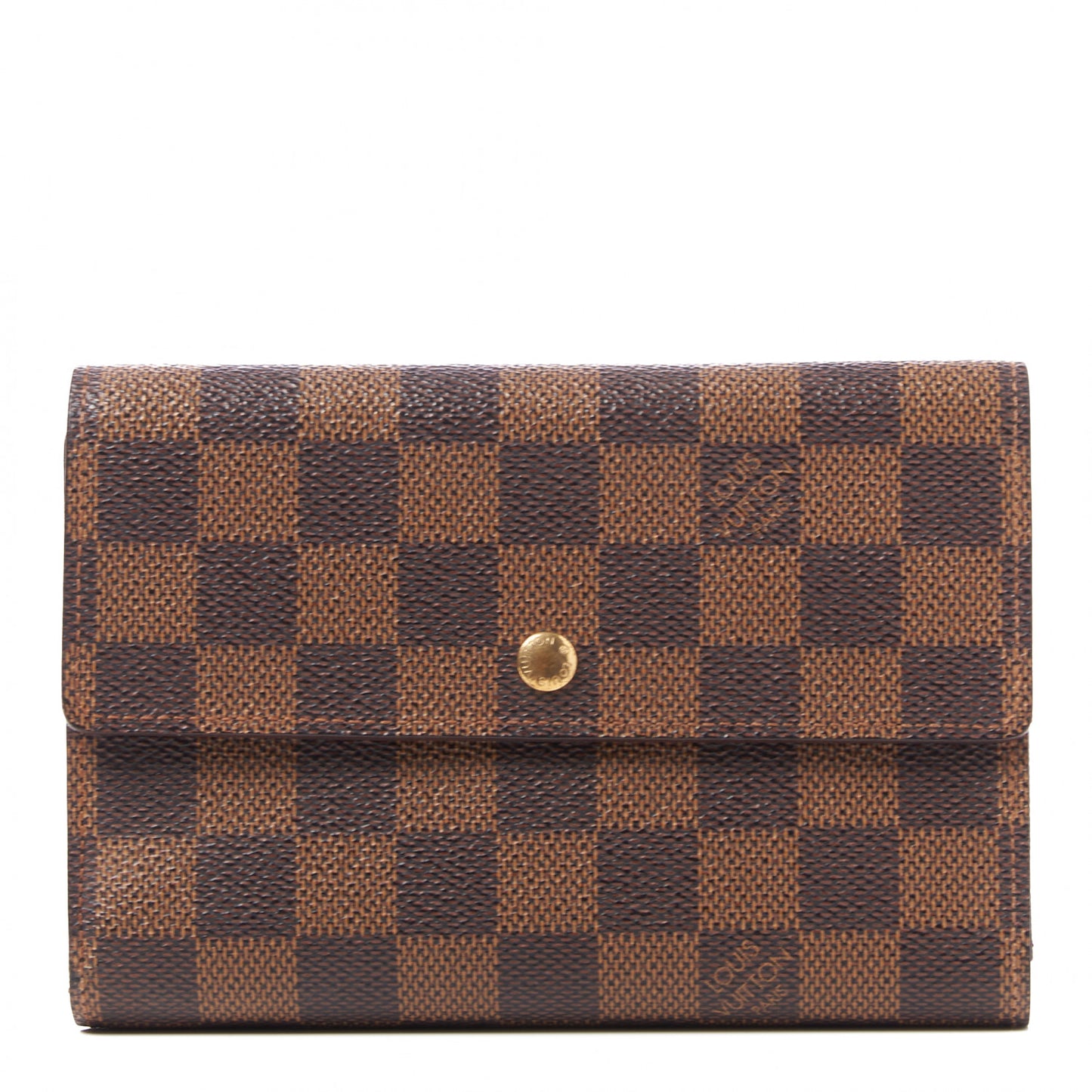 Damier Ebene Porte Tresor Etui Papier Wallet
