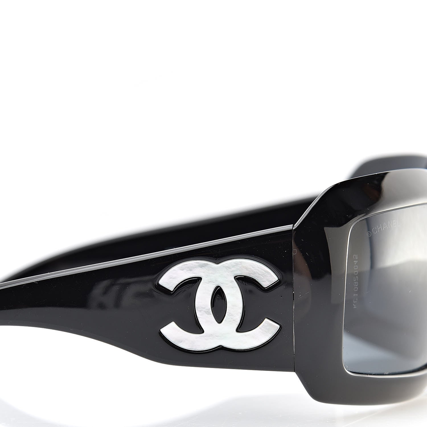 Chanel Mother of Pearl CC Sunglasses 5076-H Black 8 of 9