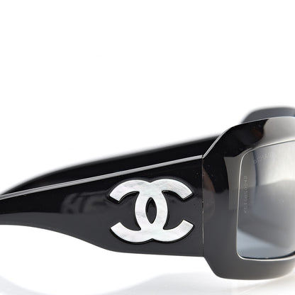 Chanel Mother of Pearl CC Sunglasses 5076-H Black 8 of 9