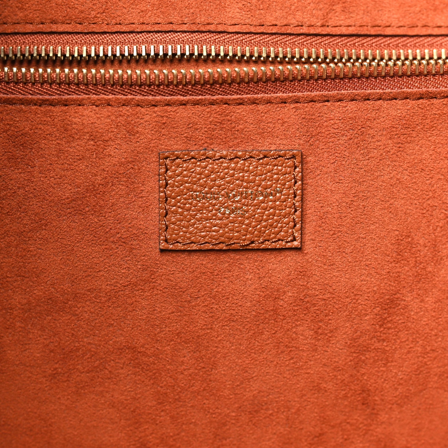 Louis Vuitton Empreinte Monogram Giant Neverfull MM Cognac 6 of 10