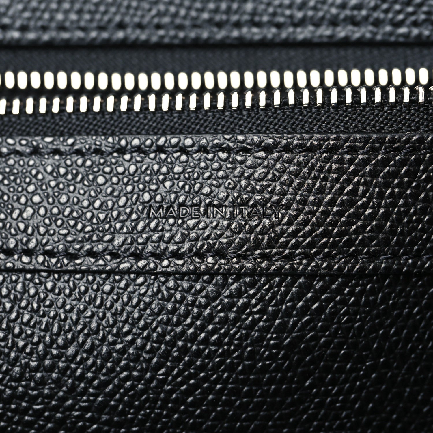 Celine Grained Calfskin Small Vertical Cabas Black 7 of 10