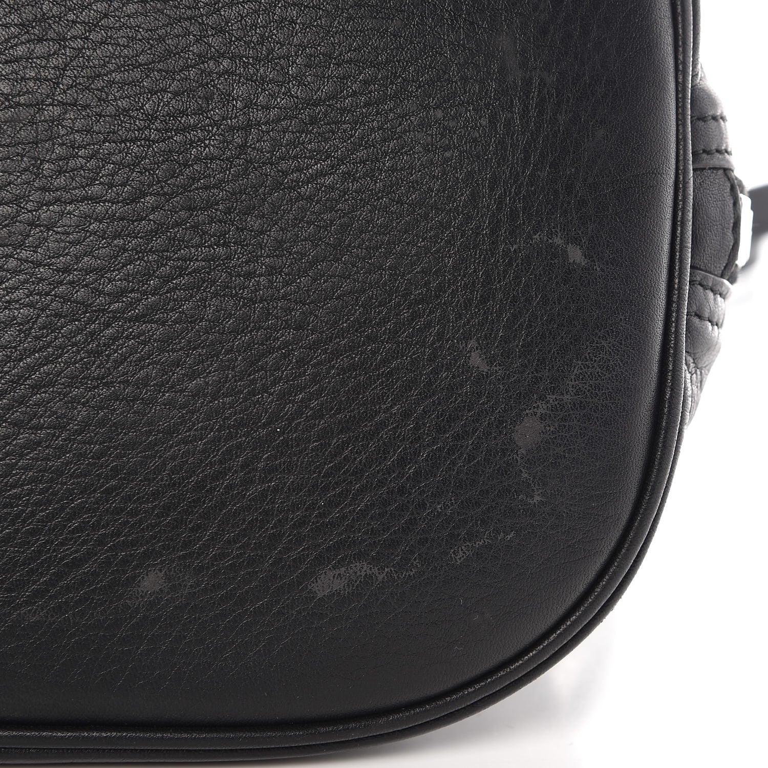 Balenciaga Veau Papier Plate Bucket XS Black 9 of 10