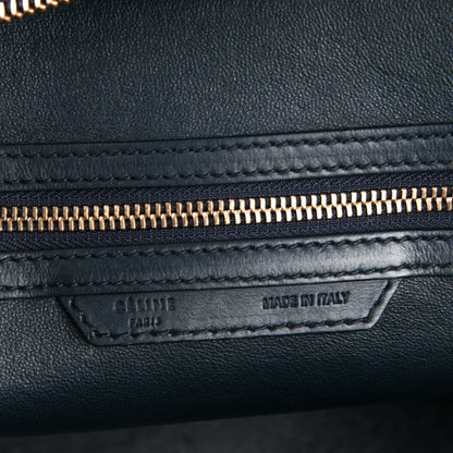 Celine Smooth Calfskin Mini Luggage Navy 6 of 11