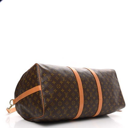 Louis Vuitton Monogram Keepall Bandouliere 55 3 of 13