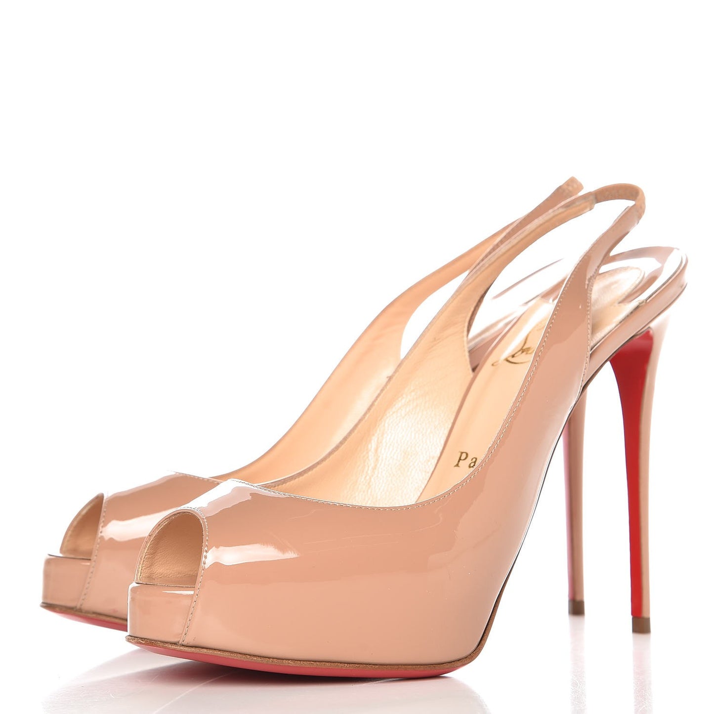 Patent Private Number 120 Pumps 37.5 Nude