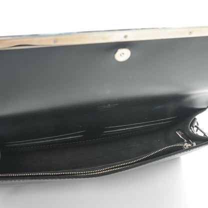 Louis Vuitton Epi Sevigne Clutch Black 5 of 6