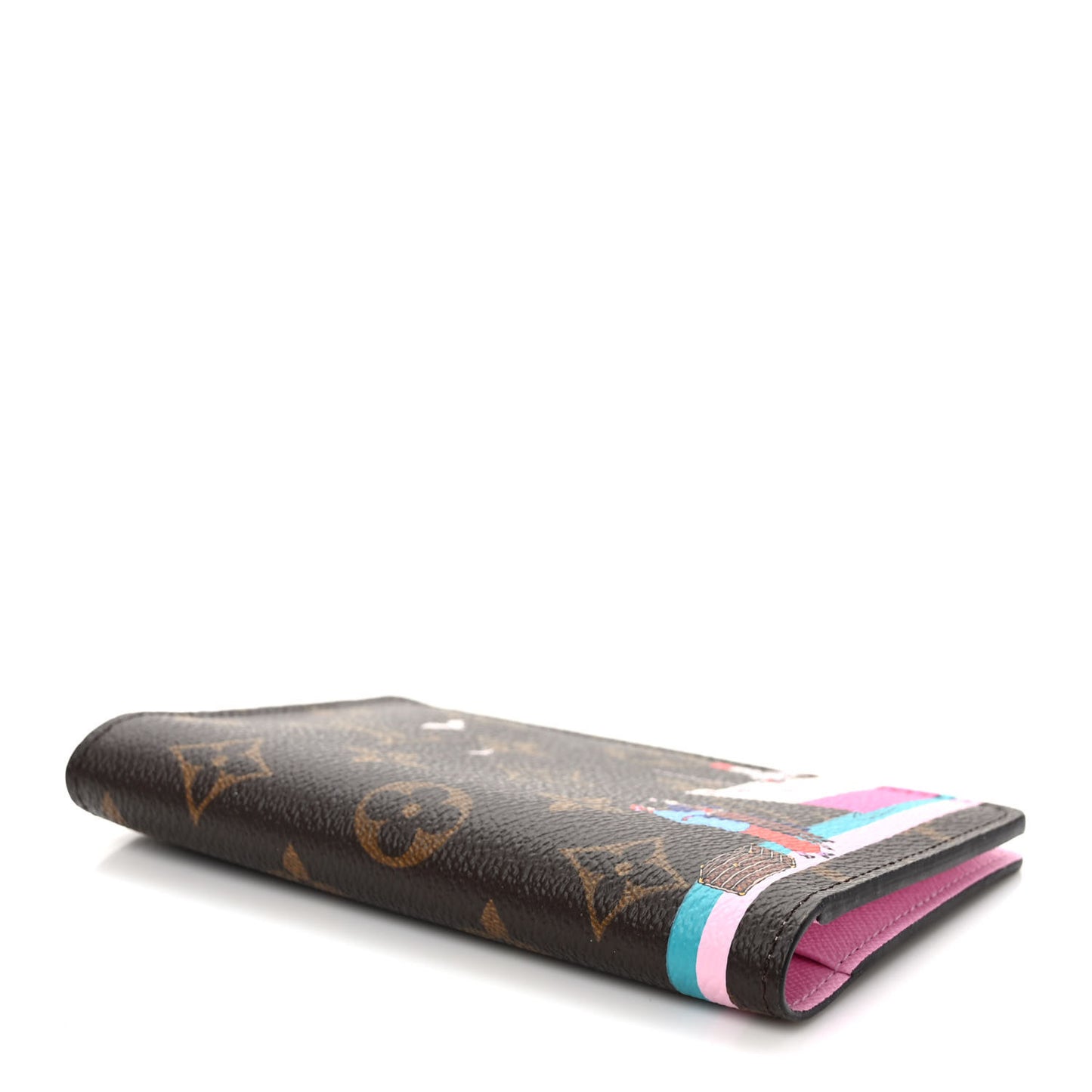 Monogram 2016 Christmas Animation Passport Cover Rose Ballerine