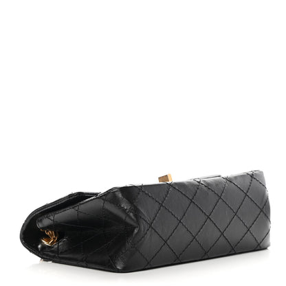 Chanel Aged Calfskin Quilted 2.55 Reissue Mini Flap Black 4 of 11