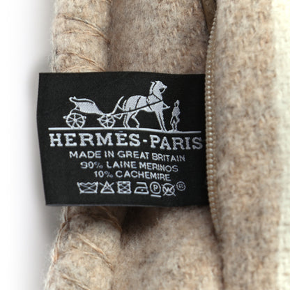 Hermes Wool Cashmere Avalon III Pillow PM Coco Camomille 3 of 3