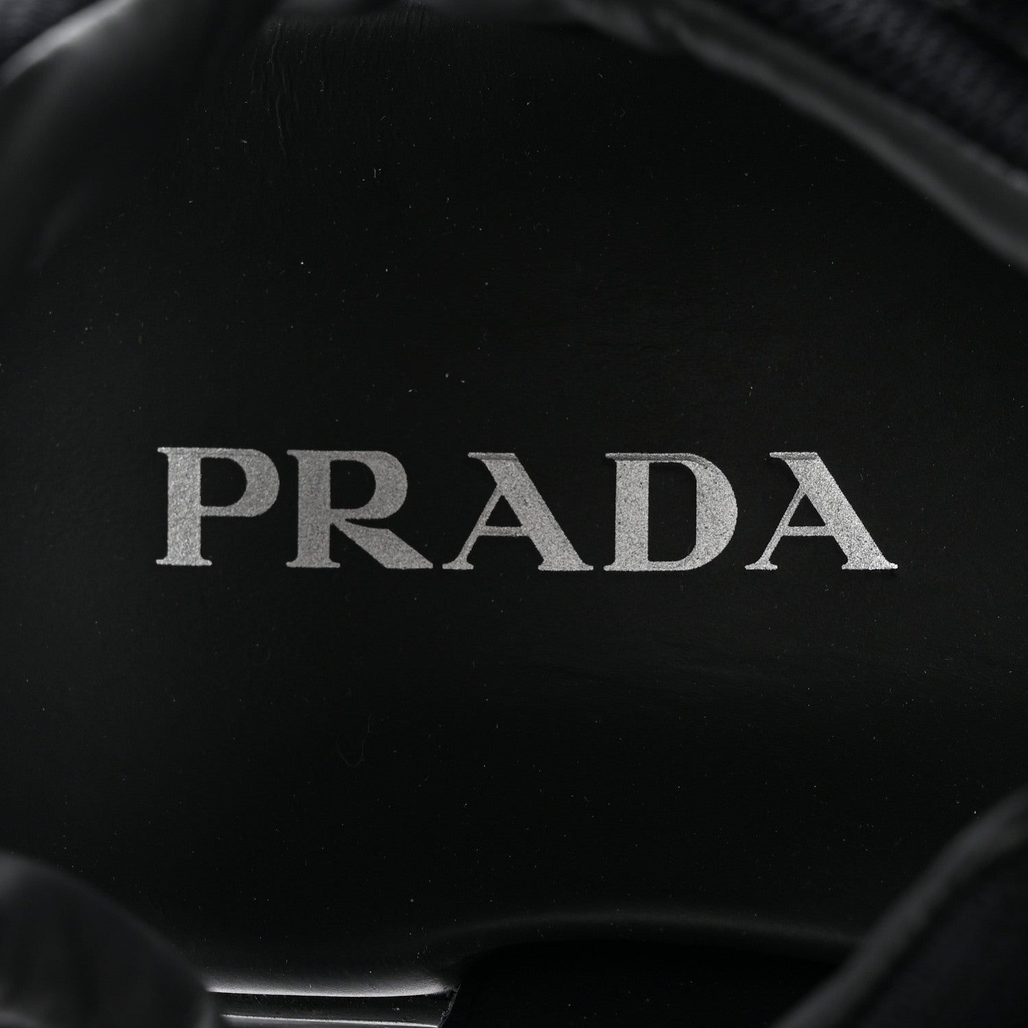 Prada Rubber Nylon Velcro Mens Cloudbust Thunder Sandals 8.5 Black 8 of 21