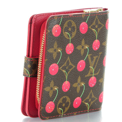 Louis Vuitton Monogram Cerises Compact Zippe Wallet 4 of 9